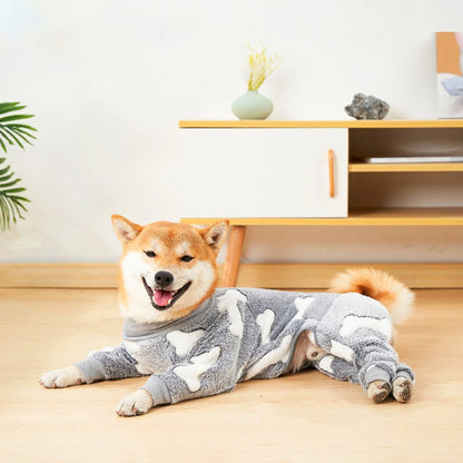 Flannel Dog Pajamas