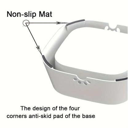 No-Spill Slow Feeder Water Bowl