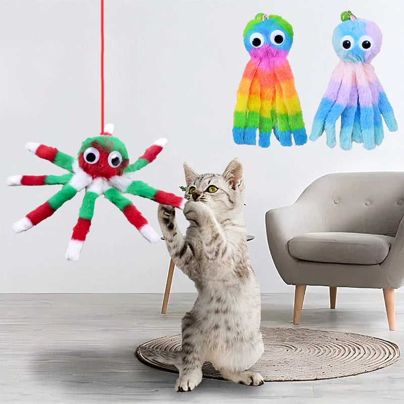 Fashion Hanging Sound Octopus Toy