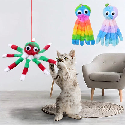 Fashion Hanging Sound Octopus Toy