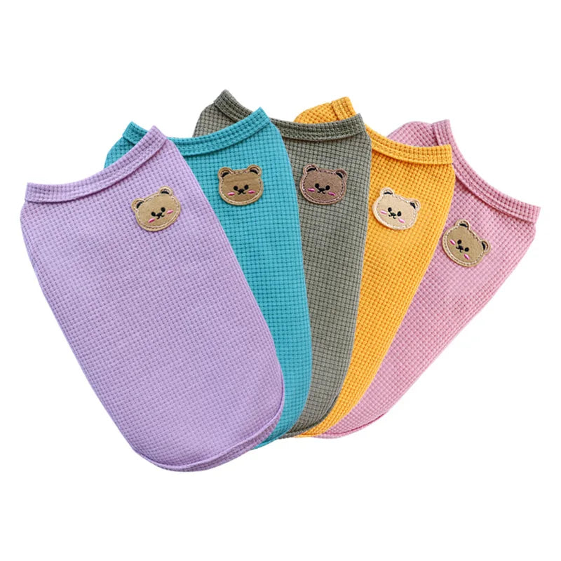 Breathable Waffle Pet T-Shirt