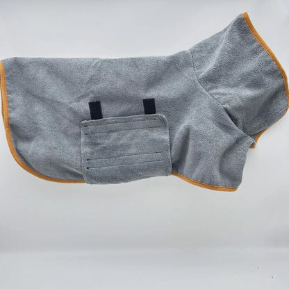 Absorbent Pet Bathrobe