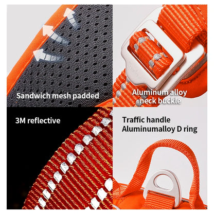 Pull Reflective Dog Harness