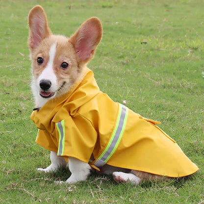 Cloak-Style Dog Raincoa