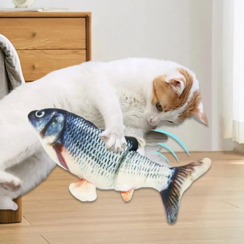 Electric Floppy Fish Toy