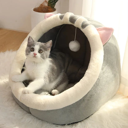 Cartoon-Inspired Deep Sleep Pet Bed