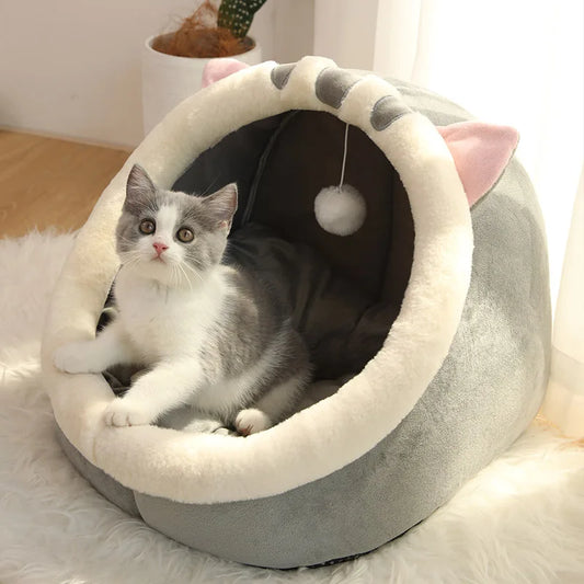 Cartoon-Inspired Deep Sleep Pet Bed