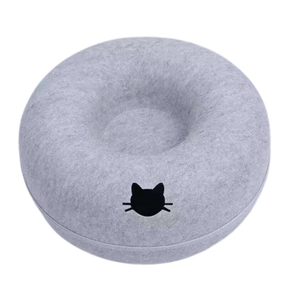Felt Donut Bed & Tunnel