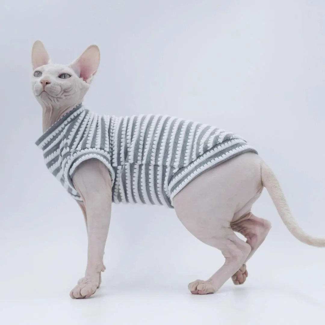 Summer Striped Bottoming Shirt