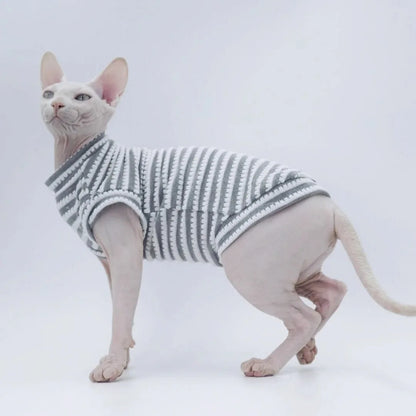 Summer Striped Bottoming Shirt