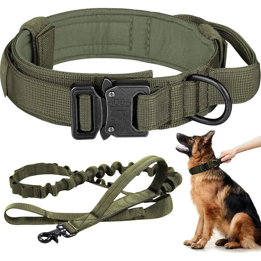 Tactical Dog Collar & Leash Set