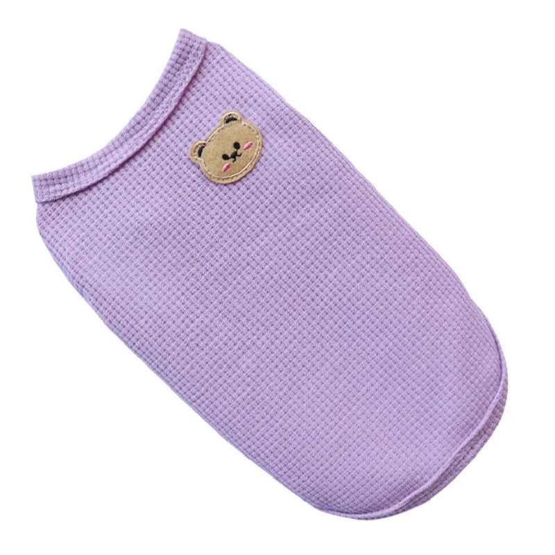 Breathable Waffle Pet T-Shirt