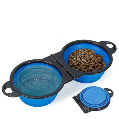 Foldable Dual Bowl