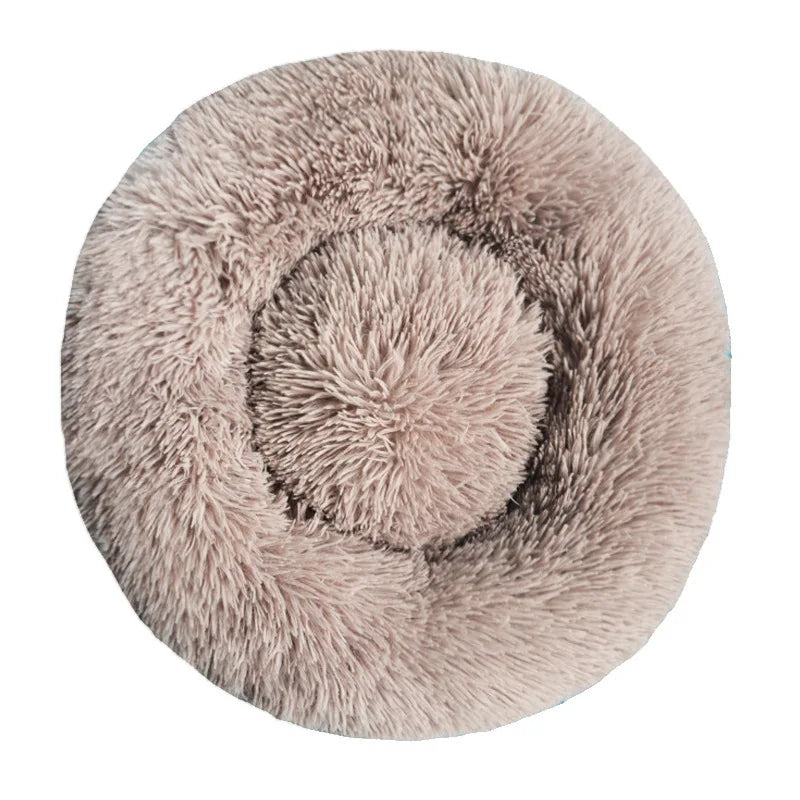 Round Plush Pet Bed
