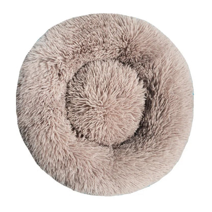 Round Plush Pet Bed