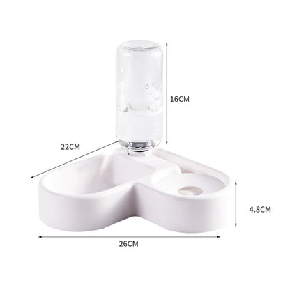 Automatic Drinking Love Pet Bowl