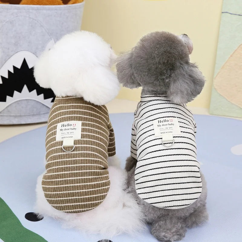 Summer Striped Pet Vest