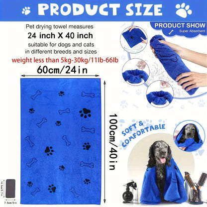 Microfiber Quick-Drying Pet Towel