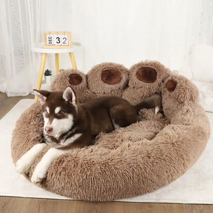 Bear Paw-Shaped Pet Bed