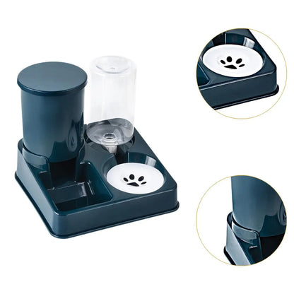 Pet All-in-One Food & Water Feeder