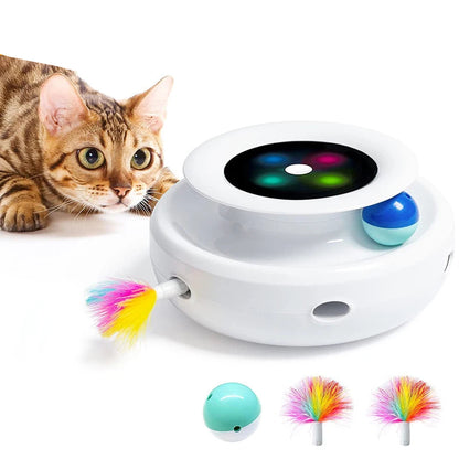 2-in-1 Smart Cat & Dog Toy