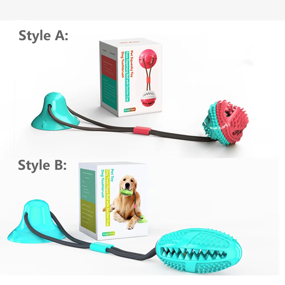 Interactive Suction Cup Tug Toy