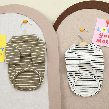Summer Striped Pet Vest