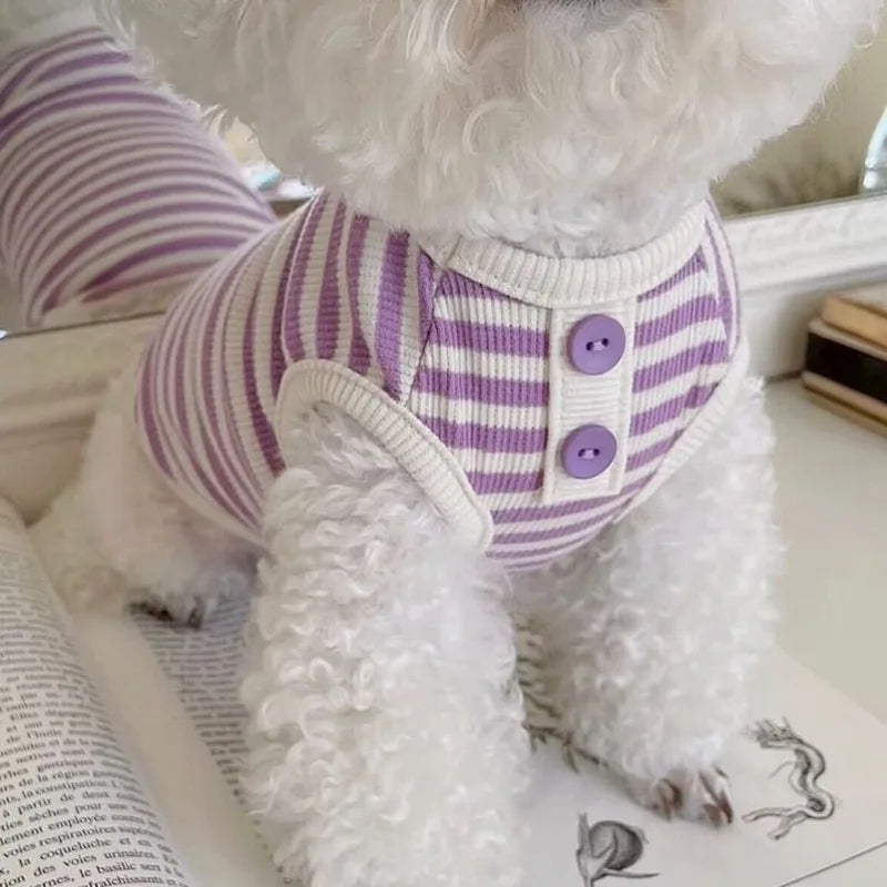 Striped Pet Sweatshirt