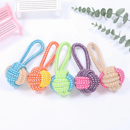 Interactive Cotton Rope Dog Toys