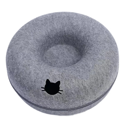 Felt Donut Bed & Tunnel