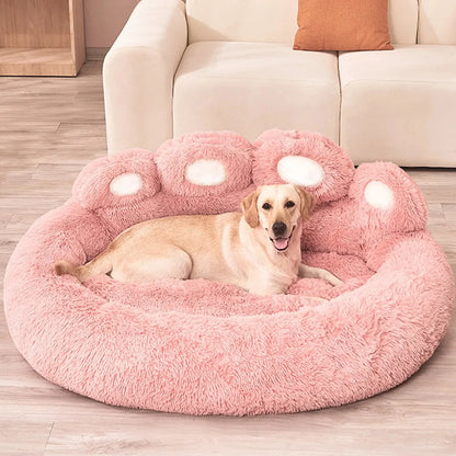Bear Paw-Shaped Pet Bed