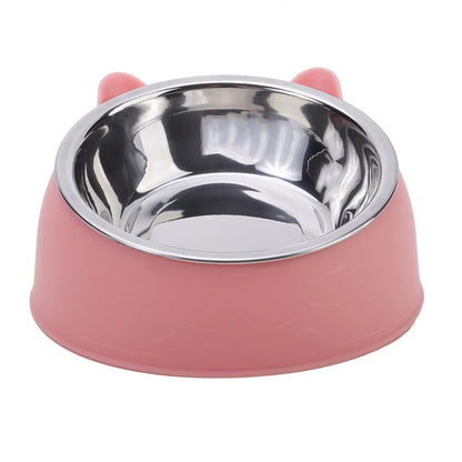 Tilted Non-Slip Pet Bowl