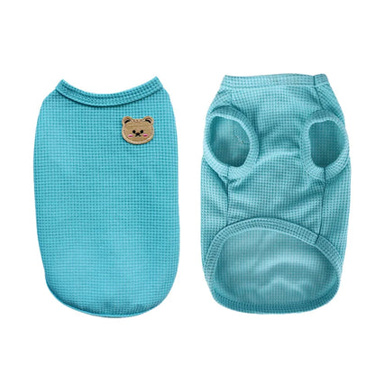 Breathable Waffle Pet T-Shirt