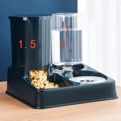 Pet All-in-One Food & Water Feeder