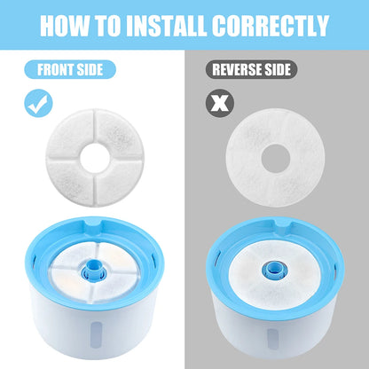 Pet Fountain Replacement Filters