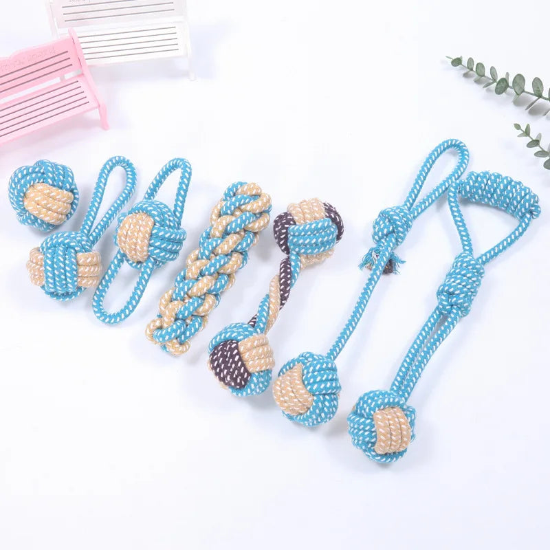 Interactive Cotton Rope Dog Toys