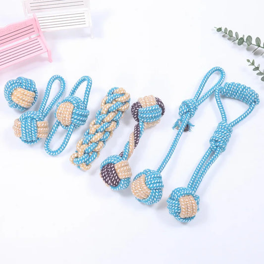 Interactive Cotton Rope Dog Toys