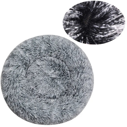 Round Plush Pet Bed