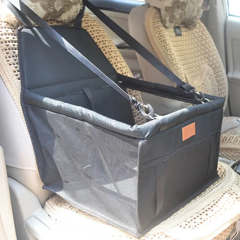 Double-Thick Mesh Hanging Bag & Waterproof Pet Car Mat