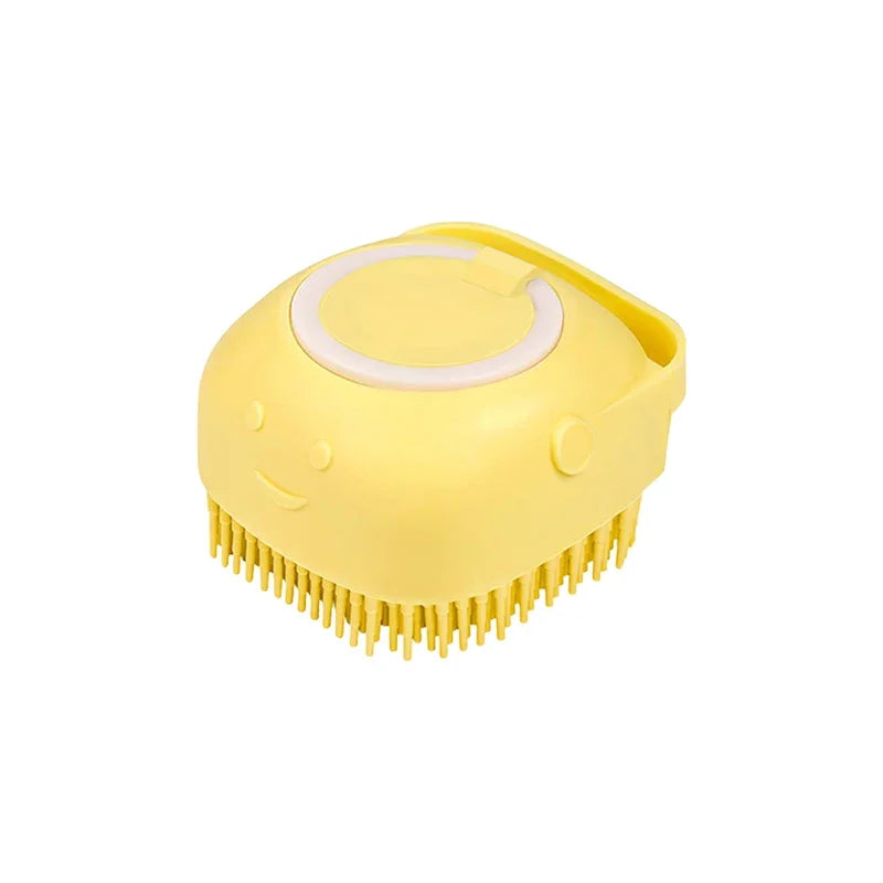 Dog Bathing Brush & Shampoo Dispenser