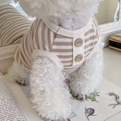 Striped Pet Sweatshirt