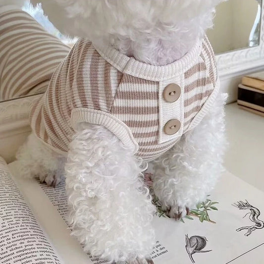 Striped Pet Sweatshirt