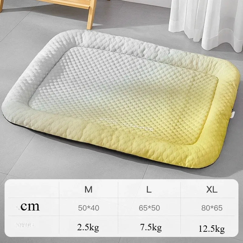 Summer Pet Ice Silk Bed
