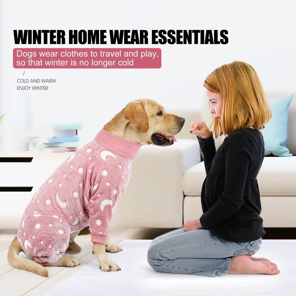 Flannel Dog Pajamas