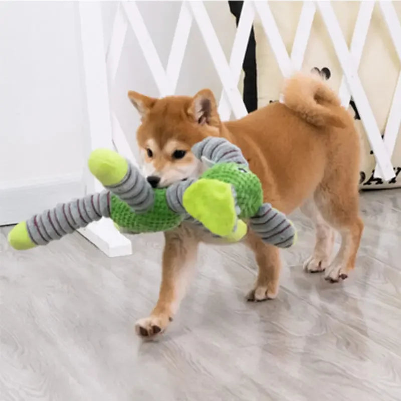 Indestructible Squeaky Plush Toy