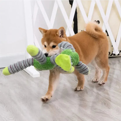 Indestructible Squeaky Plush Toy