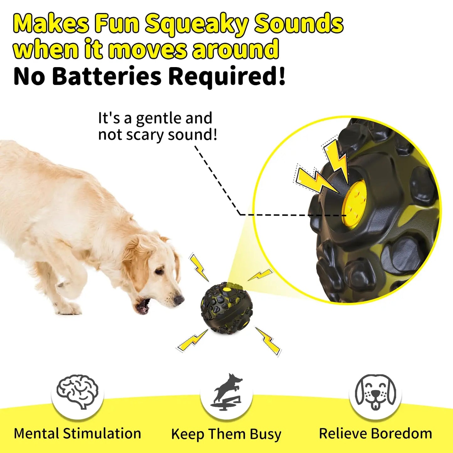 Interactive Dog Ball Toy