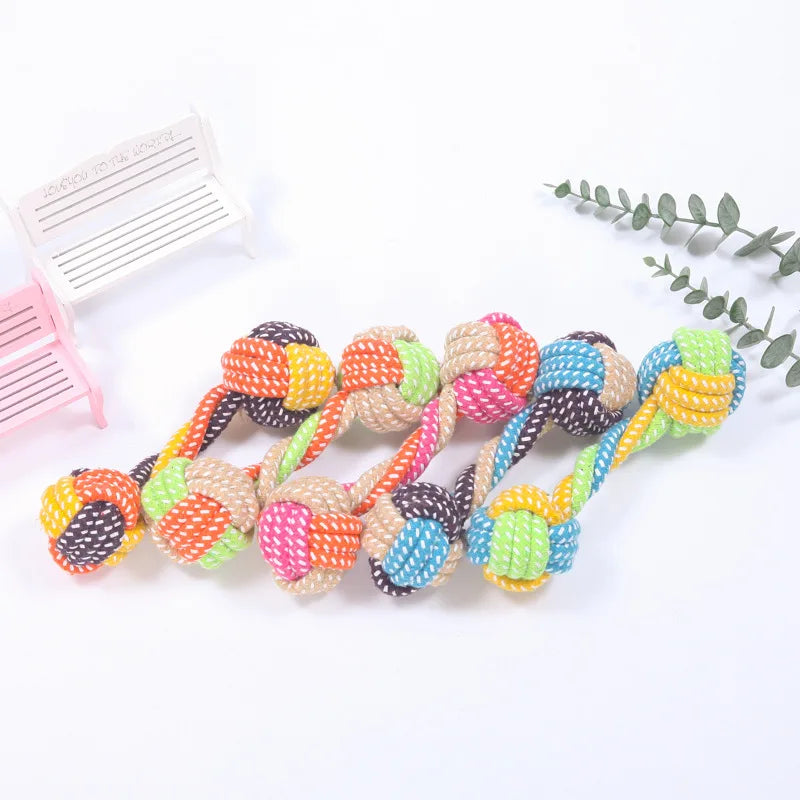 Interactive Cotton Rope Dog Toys
