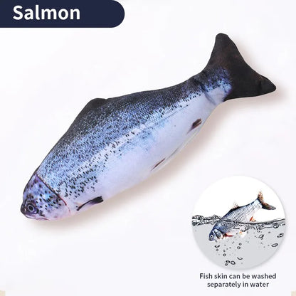 Electric Floppy Fish Toy