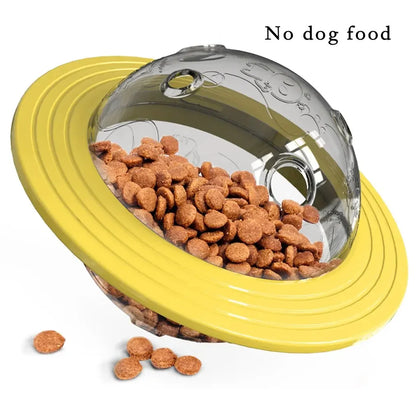 Flying Saucer Slow Feeder & Puzzle Toy